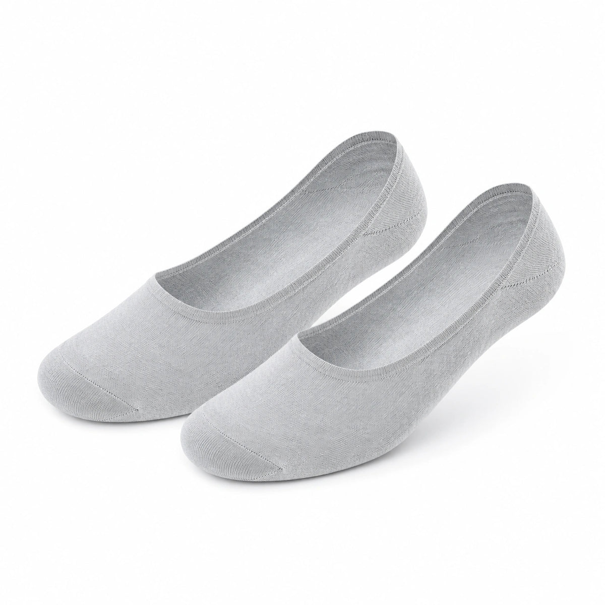 Calcetines invisibles talla 43-46 de tejido gris estilo bajo