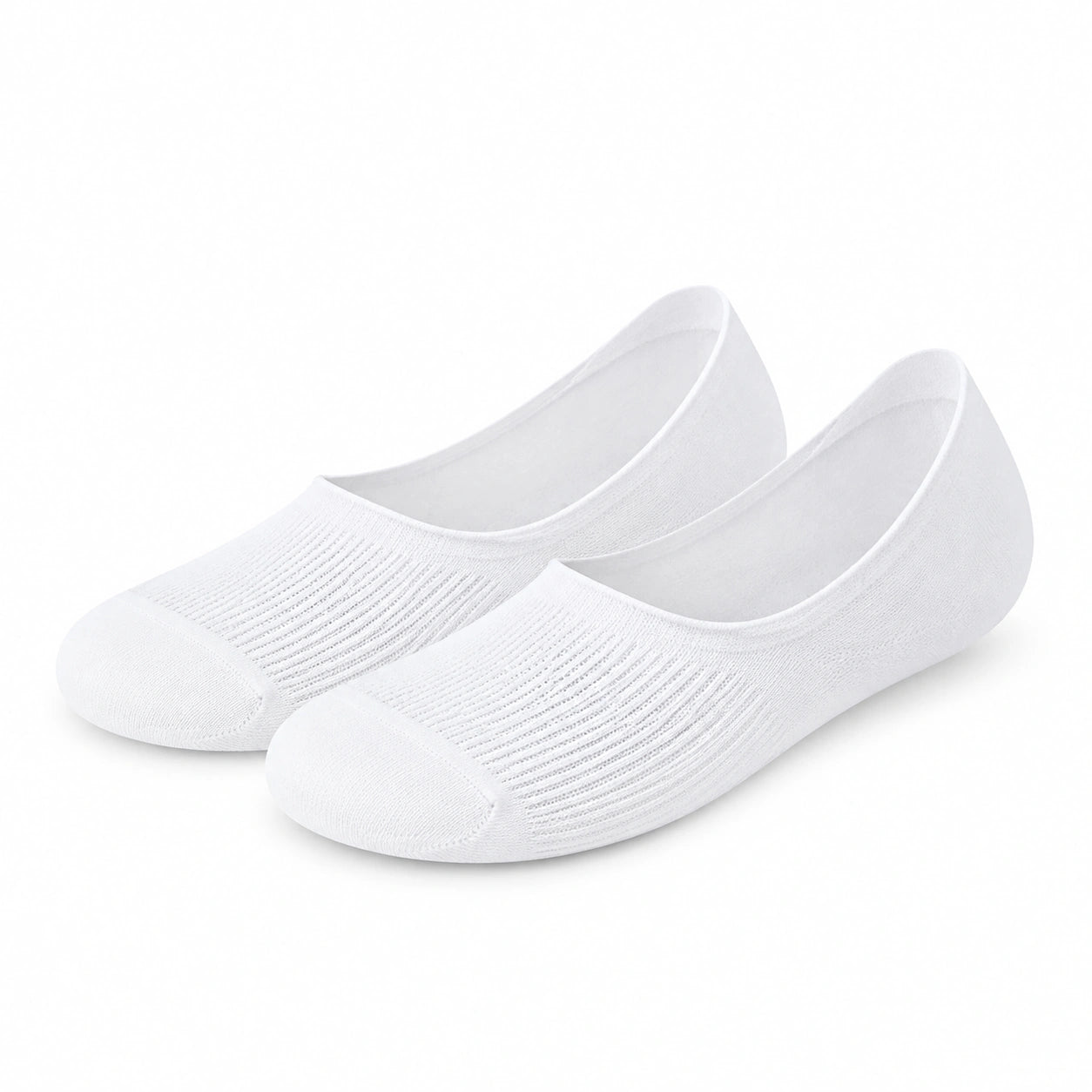 Calcetines invisibles talla 35-38 de tejido blanco transpirables para calzado bajo