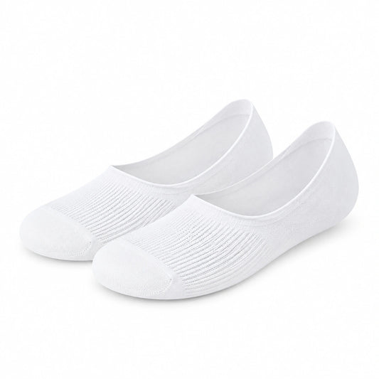 Calcetines invisibles talla 35-38 de tejido blanco transpirables para calzado bajo